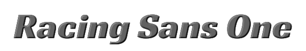 Racing Sans One 
