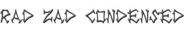 Rad Zad Condensed 
