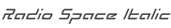 Radio Space Italic 