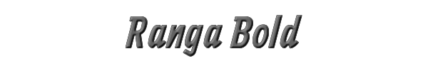 Ranga Bold 