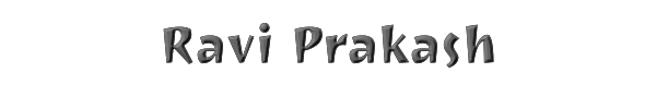 Ravi Prakash 