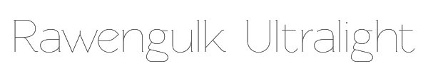 Rawengulk Ultralight 