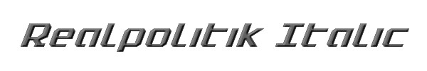 Realpolitik Italic 