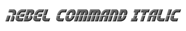 Rebel Command Italic 