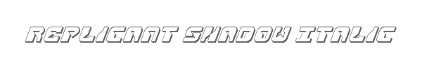 Replicant Shadow Italic 