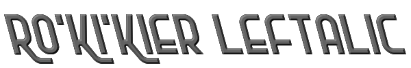 Ro'Ki'Kier Leftalic 