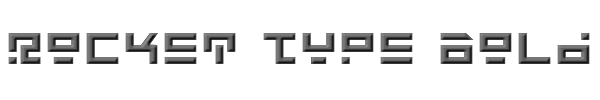 Rocket Type Bold 