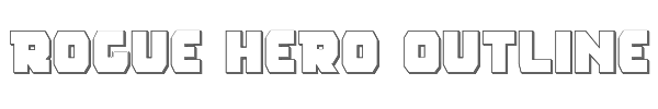 Rogue Hero Outline 