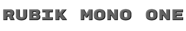 Rubik Mono One 