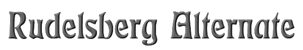 Rudelsberg Alternate 