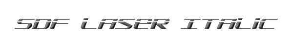 SDF Laser Italic 