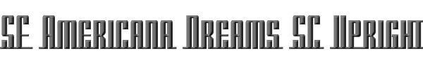 SF Americana Dreams SC Upright Bold 