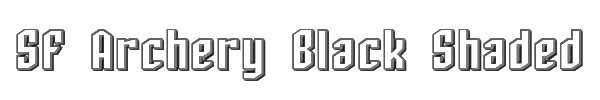 SF Archery Black Shaded 