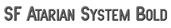SF Atarian System Bold 