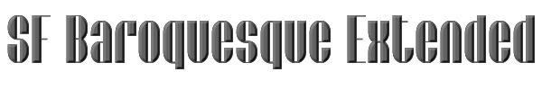 SF Baroquesque Extended 