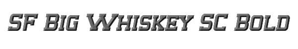 SF Big Whiskey SC Bold 