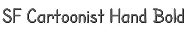 SF Cartoonist Hand Bold 