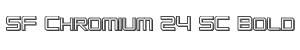 SF Chromium 24 SC Bold 