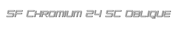 SF Chromium 24 SC Oblique 