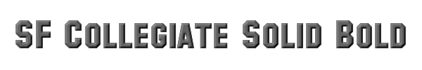 SF Collegiate Solid Bold 