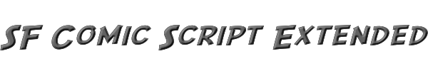 SF Comic Script Extended 