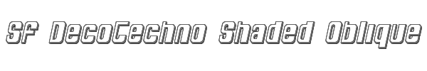 SF DecoTechno Shaded Oblique 