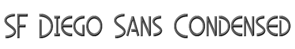 SF Diego Sans Condensed 