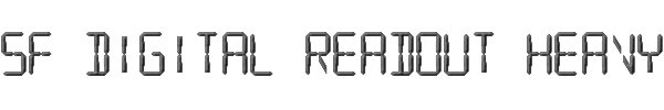 SF Digital Readout Heavy 
