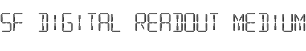 SF Digital Readout Medium 