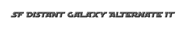 SF Distant Galaxy Alternate Italic 