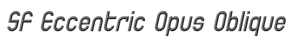 SF Eccentric Opus Oblique 