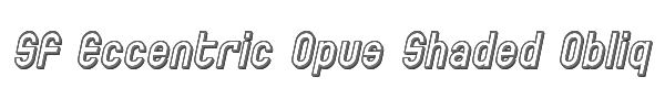 SF Eccentric Opus Shaded Oblique 