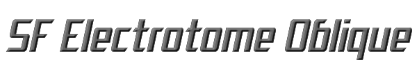 SF Electrotome Oblique 