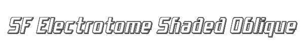 SF Electrotome Shaded Oblique 