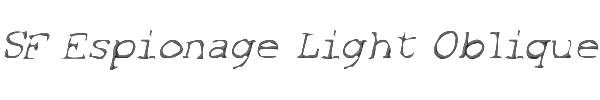 SF Espionage Light Oblique 