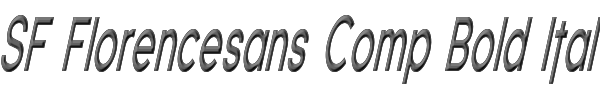 SF Florencesans Comp Bold Italic 