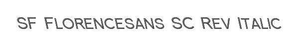 SF Florencesans SC Rev Italic 