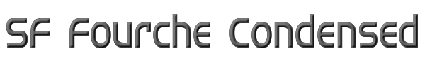 SF Fourche Condensed 