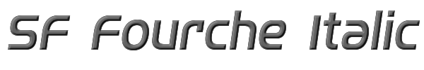 SF Fourche Italic 