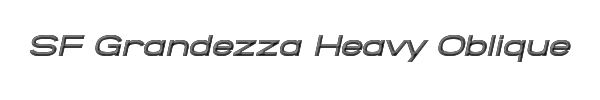 SF Grandezza Heavy Oblique 