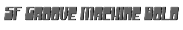 SF Groove Machine Bold 