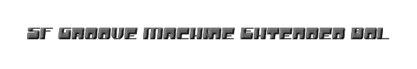 SF Groove Machine Extended Bold 
