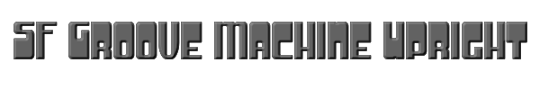 SF Groove Machine Upright 