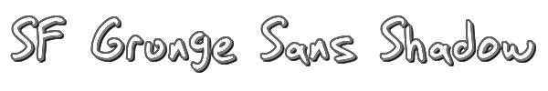 SF Grunge Sans Shadow 
