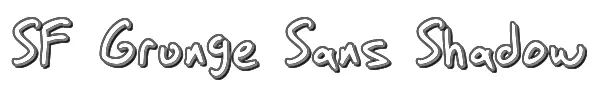SF Grunge Sans Shadow 