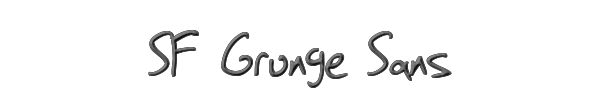 SF Grunge Sans 