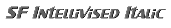 SF Intellivised Italic 