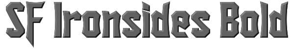 SF Ironsides Bold 