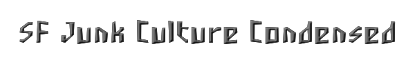 SF Junk Culture Condensed 