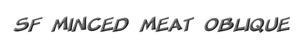 SF Minced Meat Oblique 